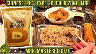 MRE MASTERPIECE!! | 2023 Chinese PLA Type 20 Cold Zone Menu 1 MRE Review