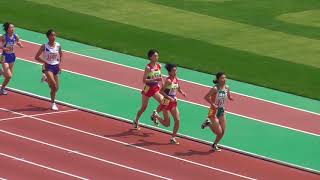 2018年度 兵庫リレーカーニバル 中学女子1500m決勝