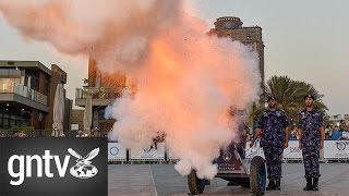 Dubai's cannon firing tradition during Ramadan