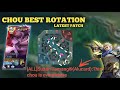 Chou best rotation🔥2024 | Ranked game | Apheliosmlbb_official