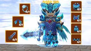 Buying All Ice Dragon Armor and Ice Dragon Sword in BedWars! (Blockman Go)