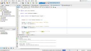 JAVA Program to perform Basic Math Operations