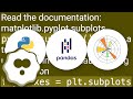 How to plot in multiple subplots