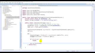 Read large file using AsynchronousFileChannel With Future class - Java NIO
