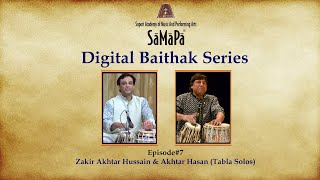 SaMaPa Digital Baithak  | 5½ beats | 7½ beats | Tabla | Akhtar Hasan | Zakir Akhtar Hussain | Tabla