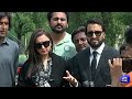 live sanam javed media talk after meets imran khan big announcement dunya news