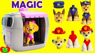 Paw Patrol Skye Magical Pup House House with Shopkins Surprises and More'