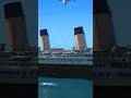 airplane crashes into titanic in gta 5