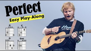 Perfect (Ed Sheeran) EASY Guitar/Lyric Play-Along