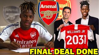 UNBELIEVABLE✅ Nico Williams surprised everyone😲arsenal confirm transfer news🔥 arsenal sign a striker