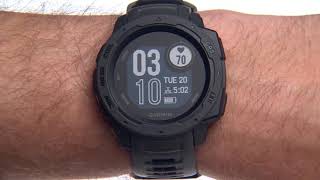 Garmin Instinct - Basic Navigation