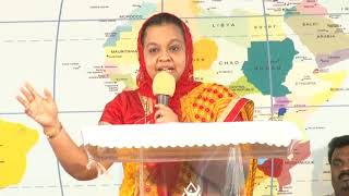 Sis.Catherine Philip powerful message at Trinity Full Gospel church, Pondicherry