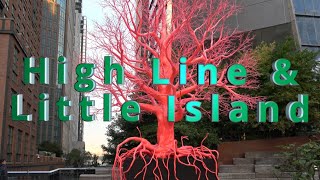 [4K 60fps] Highline and Little Island - New York City