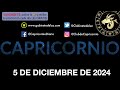 Horóscopo Diario - Capricornio - 5 de Diciembre de 2024.