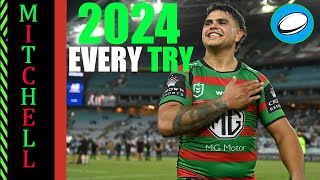 Latrell Mitchell's 2024 Try-Scoring Season | HIGHLIGHTS