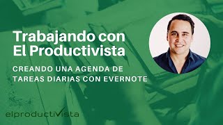 Sesión de trabajo: Cómo crear una planificación semanal de tareas en Evernote