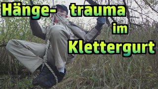 Klettern: Hängetrauma-Selbstversuch mit Behelfsgurt №086