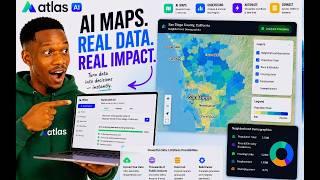 Atlas AI Review Build Interactive Maps & Analyse Geospatial Data With AI 🗺️ EP #461