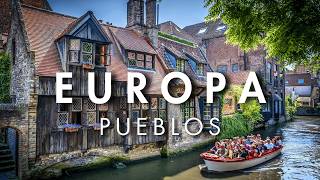 Los 50 Pueblos y Pequeñas Ciudades Más Hermosas de EUROPA | Viajar por Europa 4K