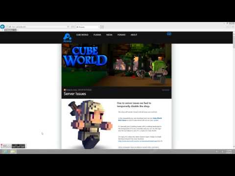 Cube World Demo Help Cube World Demo Help