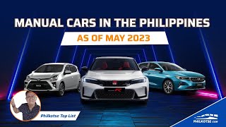 40+ cars with Manual Transmission in the Philippines | Philkotse Top List