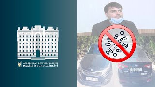 Suraxanıda “rent a car” götürdüyü avtomobili heroinin təsiri altında idarə edən sürücü saxlanılıb