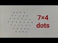 7×4 dots