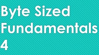 Byte-Sized Fundamentals - Output