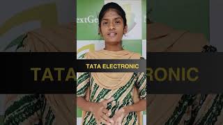 Tata Electronic Recruitment | Hosur