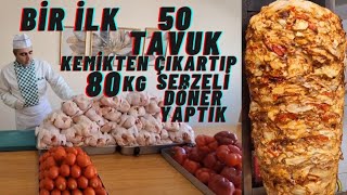 Tavuk döner sebzeli nasıl yapılır A'dan Z'ye anlatımlı video