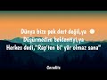 sefo youngstar sözleri lyrics