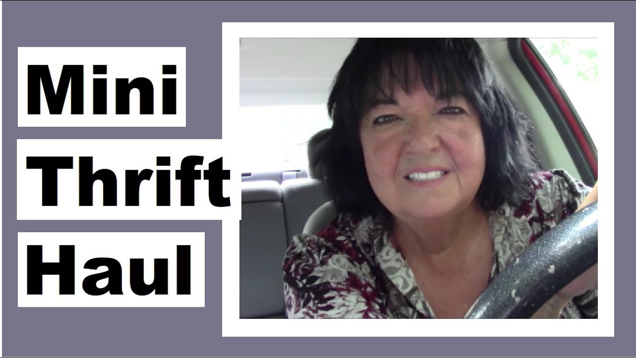 Mini Thrift Haul Youtube