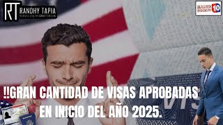 RUTA CONSULAR LIC. RANDHY TAPIA - GRAN CANTIDAD DE VISAS APROBADAS EN INICIO DEL AÑO 2025