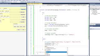 C# Chapter 3 Processing Data Part 10