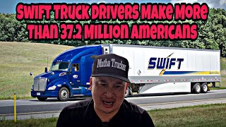 Everyone Hates On Swift Truckers But New Drivers Make More Than 37.2 Million Americans 😵