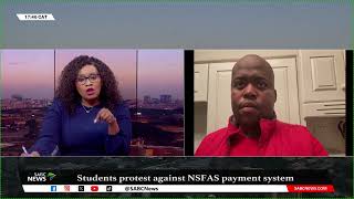 Students protest at Union Buildings over new NSFAS payment system: Vezinhlanhla Simelane