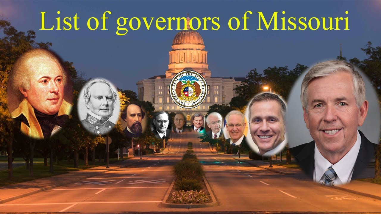 List Of Governors Of Missouri - YouTube