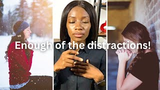 Stop getting distracted while praying!