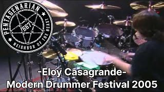 Holy... This Explains So Much!! Eloy Casagrande -  Modern Drummer Festival 2005