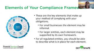 Get In Shape: Session 21 - Compliance framework and compliance assurance programme