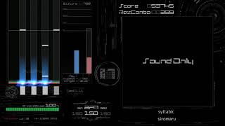 [BMS AutoPlay] syllabic - siromaru