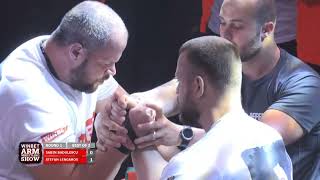 Sabin Badulescu vs Stefan Lengarov - WINBET ARMWRESTLING SHOW