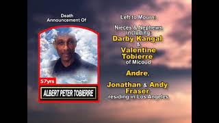 Albert Peter Tobierre long
