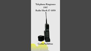 TelePhone Ringtone Evolution - Radio Shack 17 1050 1987 | Geeks Parthiban