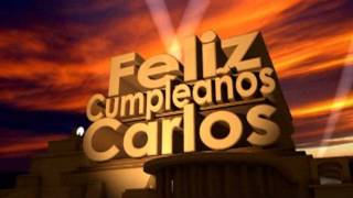Feliz Cumpleaños Carlos