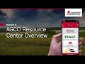 AGCO Resource Center Overview