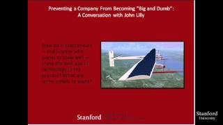 Stanford Webinar - Preventing a company from becoming big and \