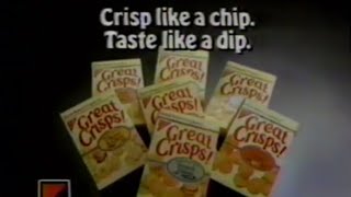 1985 Nabisco Great Crisps Crackers \