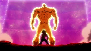 七つの大罪 | 巨人のようなエスカノールの登場にメリオダスはビックリ | Meliodas was surprised by the appearance of giant-like Escanor