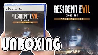 Resident Evil 7 Biohazard Gold Edition (PS5) Unboxing